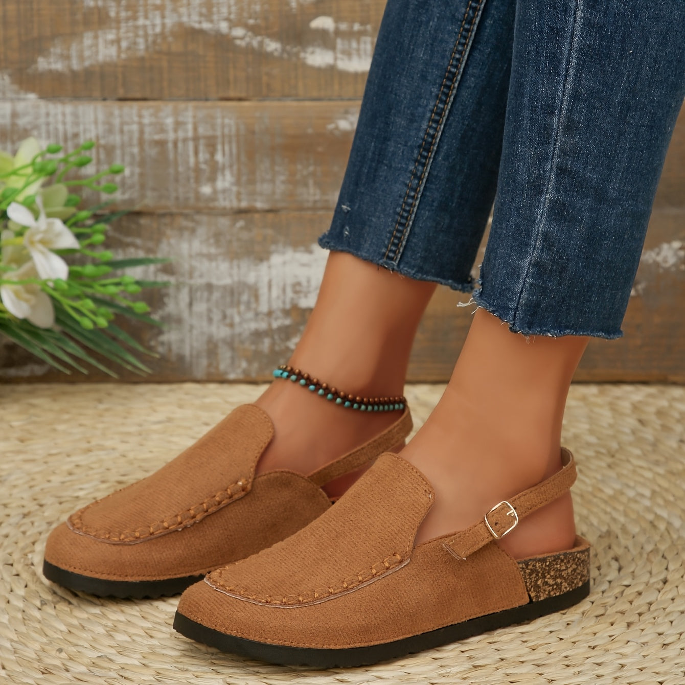 Johanna – Women's Slip-On Loafers with a Stretch Upper