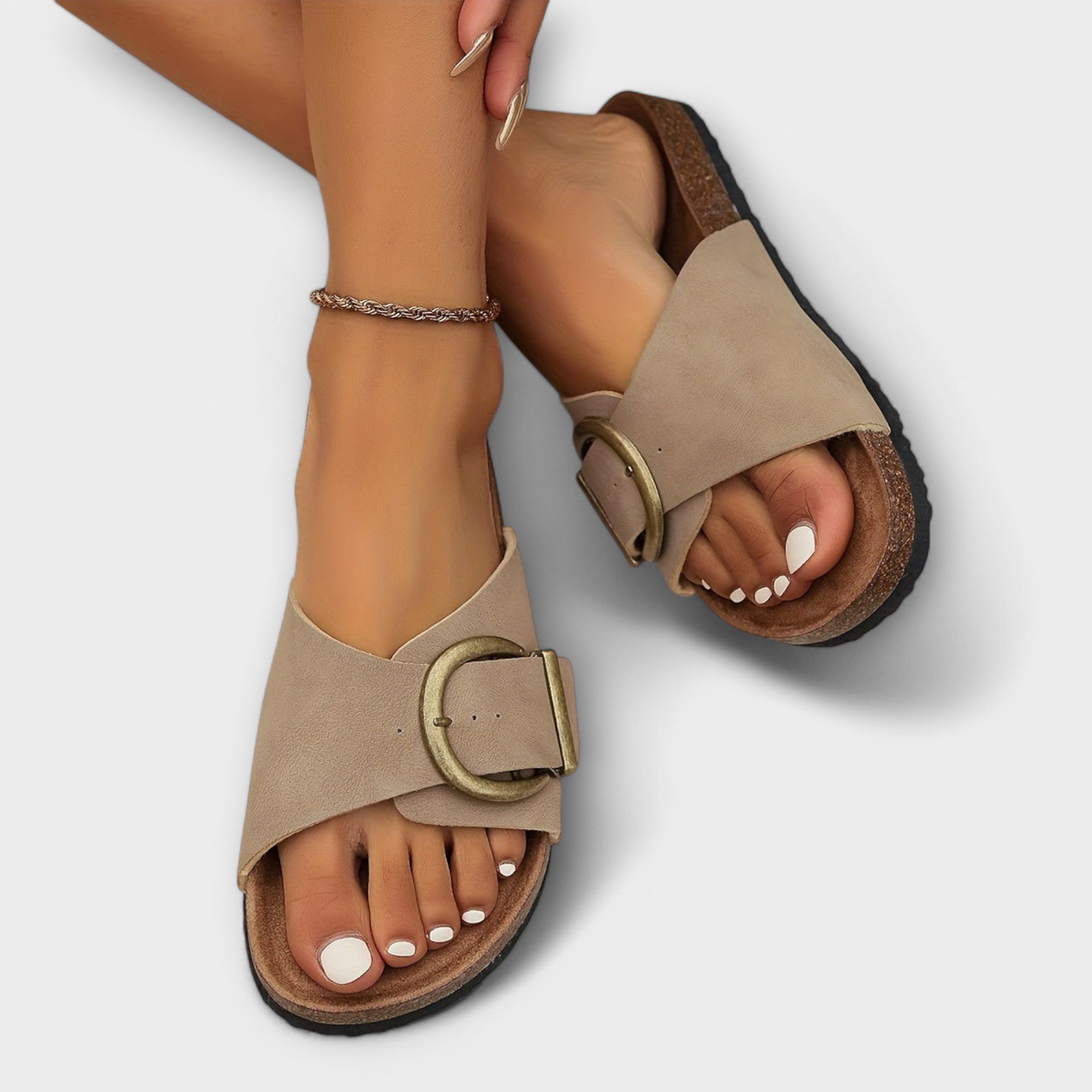 Elizabeth – Women's Comfortable Sandals with a Cushioned Footbed