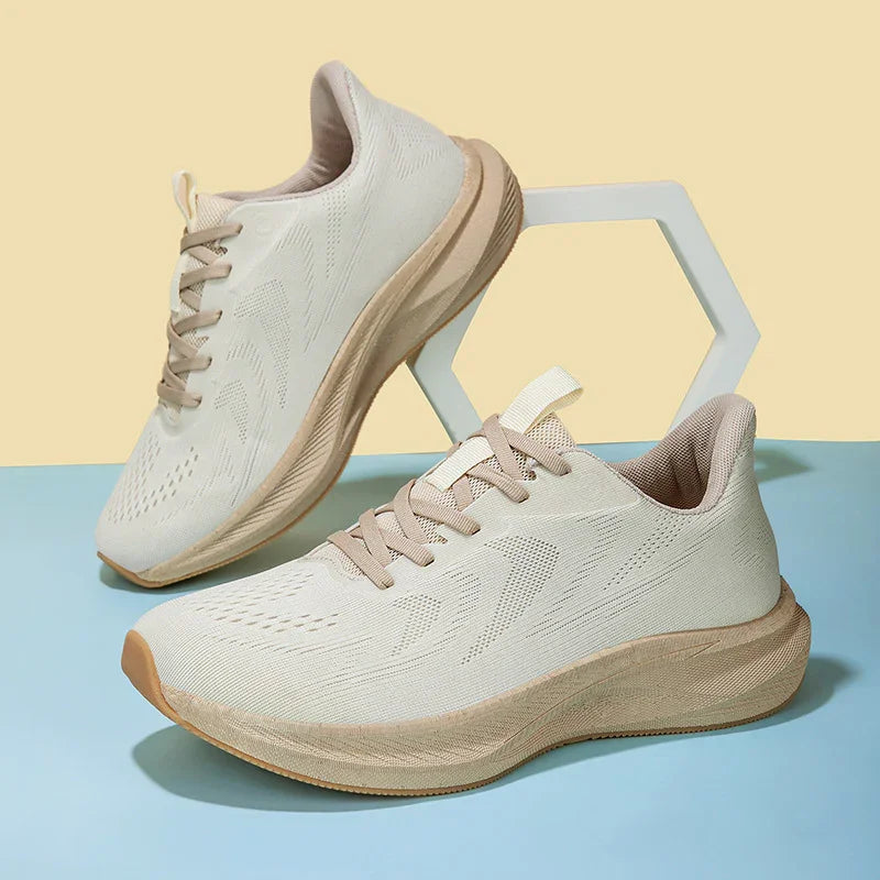 Unisex Wide Toe Box Sports Shoes with Breathable Mesh