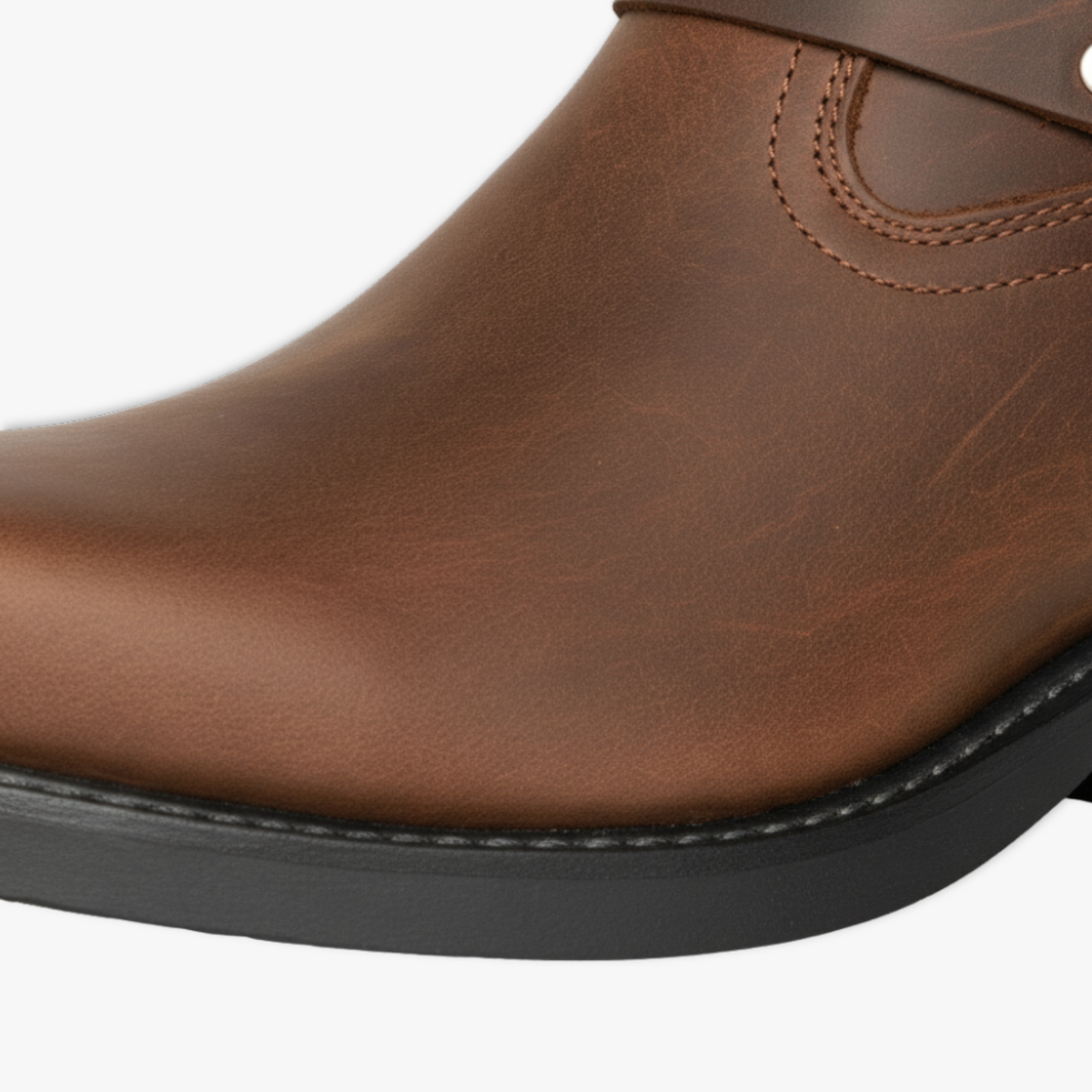 Seth – Men's Wide Calf Boots with a Stretch Shaft