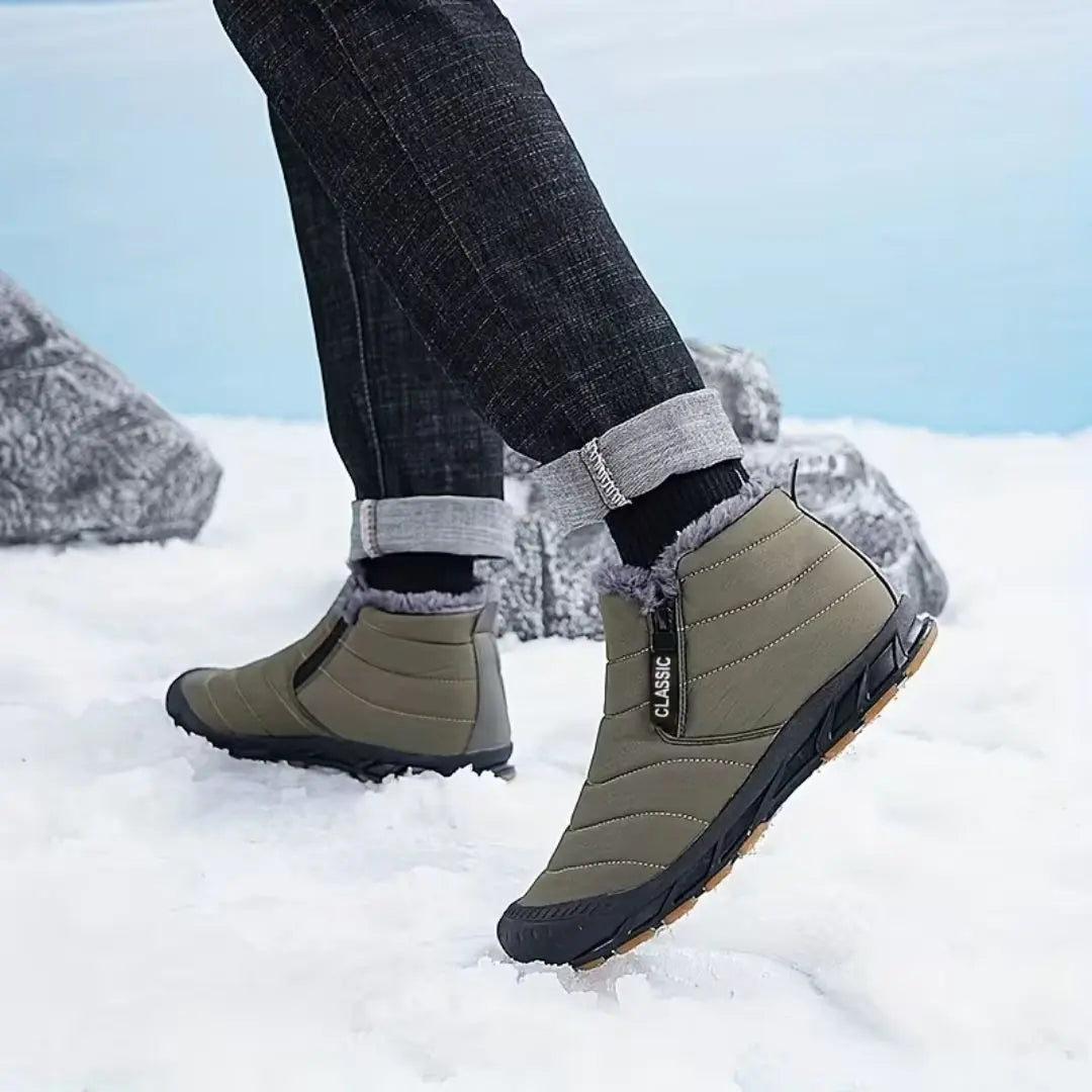 Frostine Women's Waterproof Fur-Lined Snow Boots