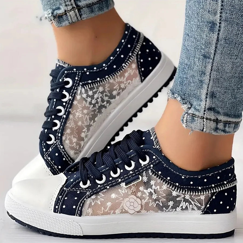 Violet – Women's Arch Support Sneakers with a Deep Heel Cup