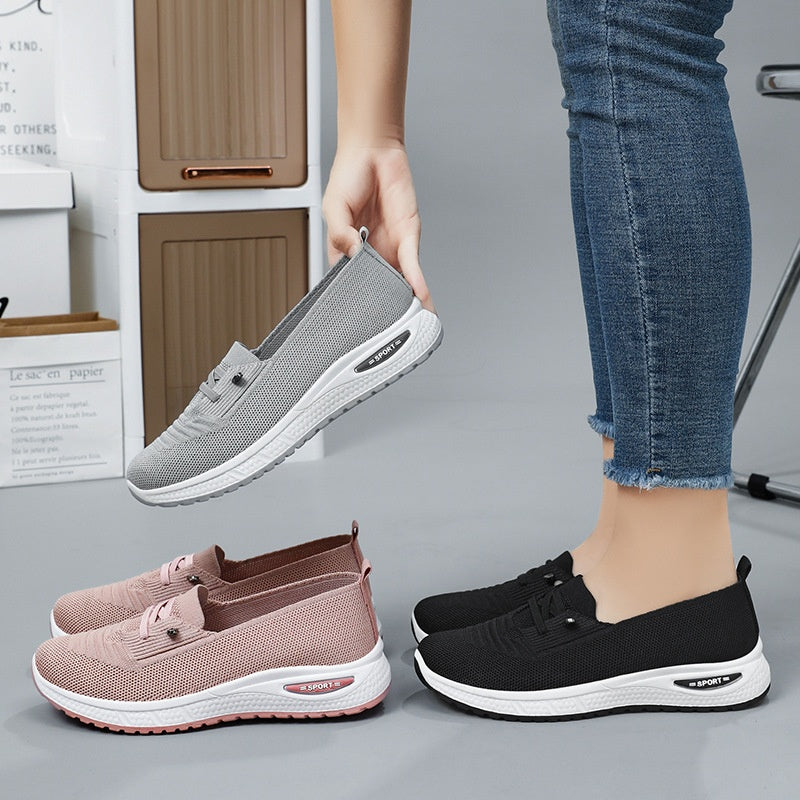 Arch Support Breathable Knit Walking Shoes