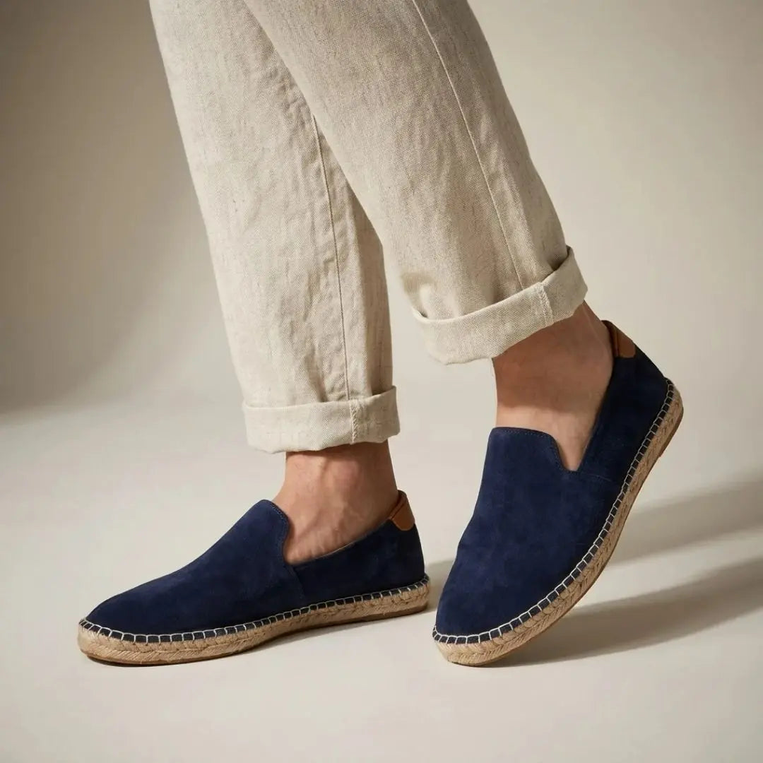 Oliver Men's Canvas Espadrille Slip-Ons