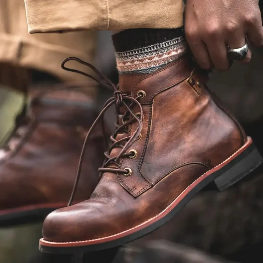 Rickey – Men's Comfort Boots with a Soft Lining