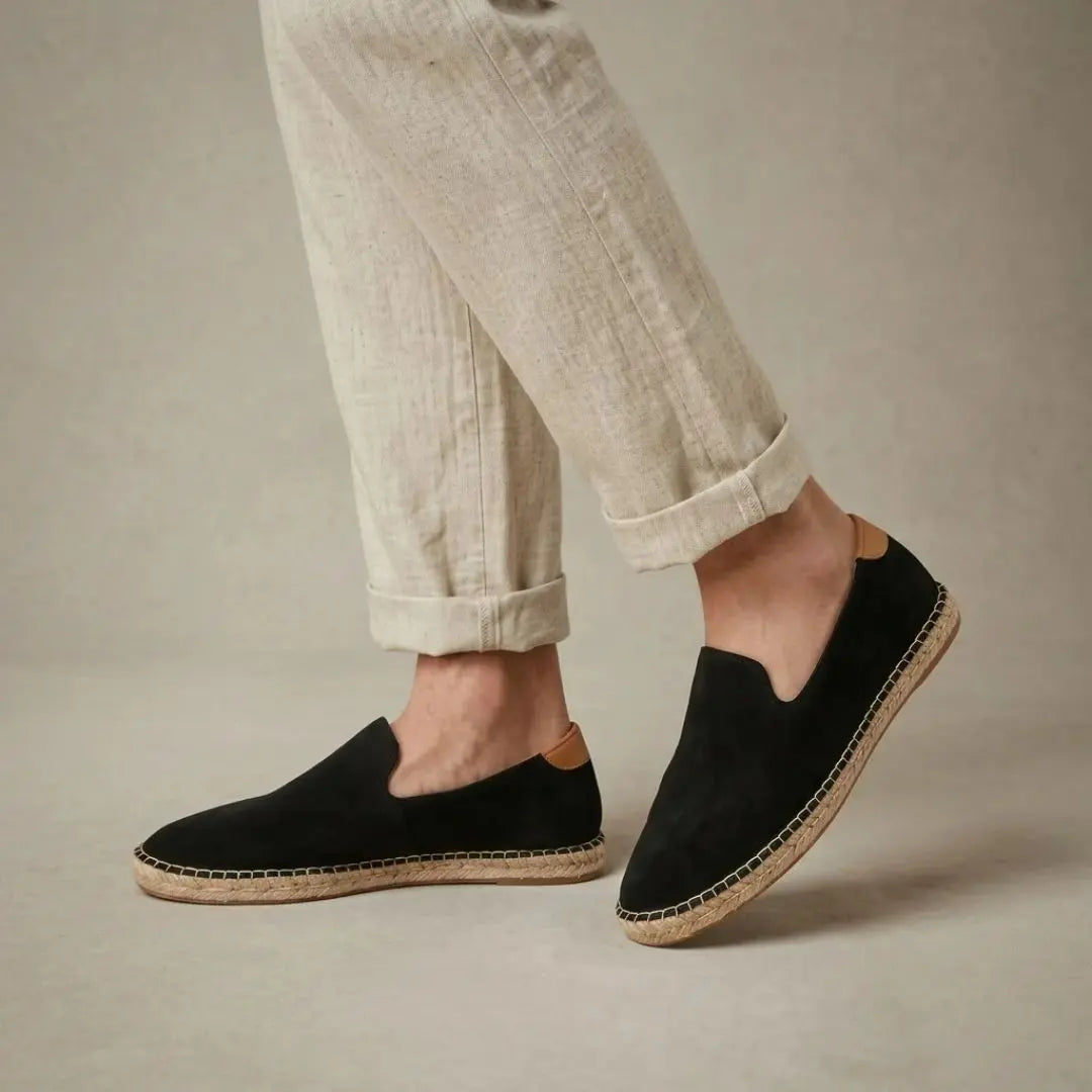 Oliver Men's Canvas Espadrille Slip-Ons