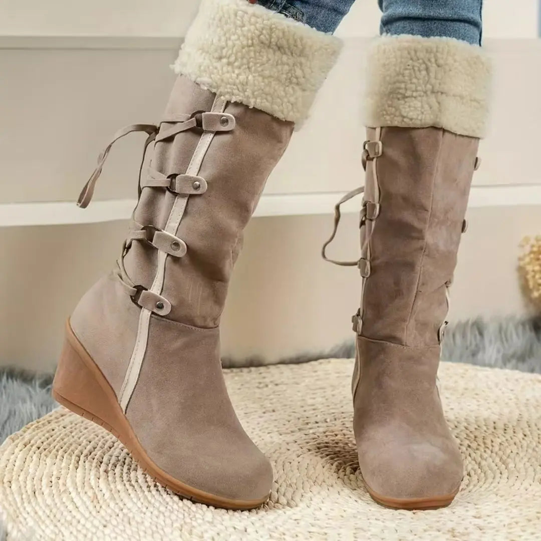 Brambleton Women's Plush Mid-Calf Boots