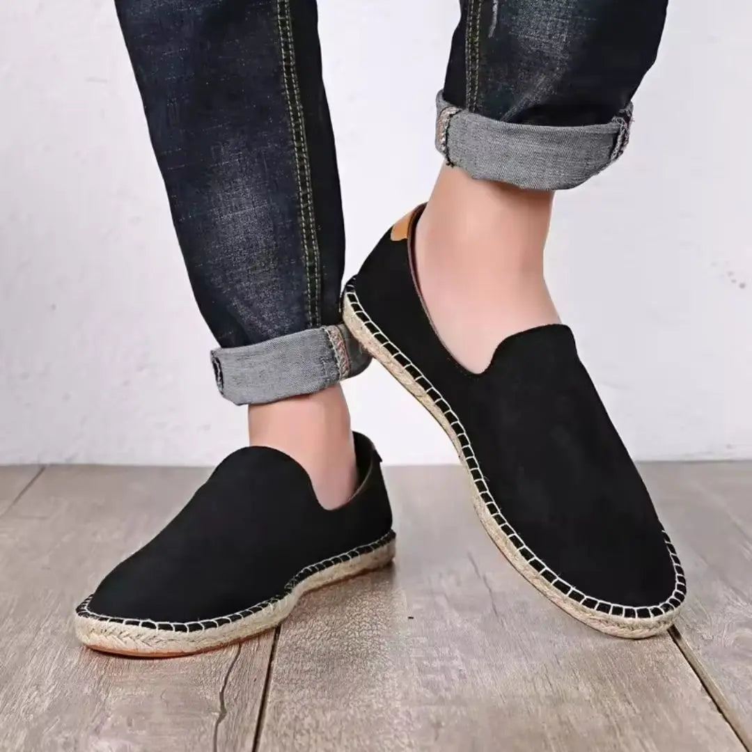 Oliver Men's Canvas Espadrille Slip-Ons