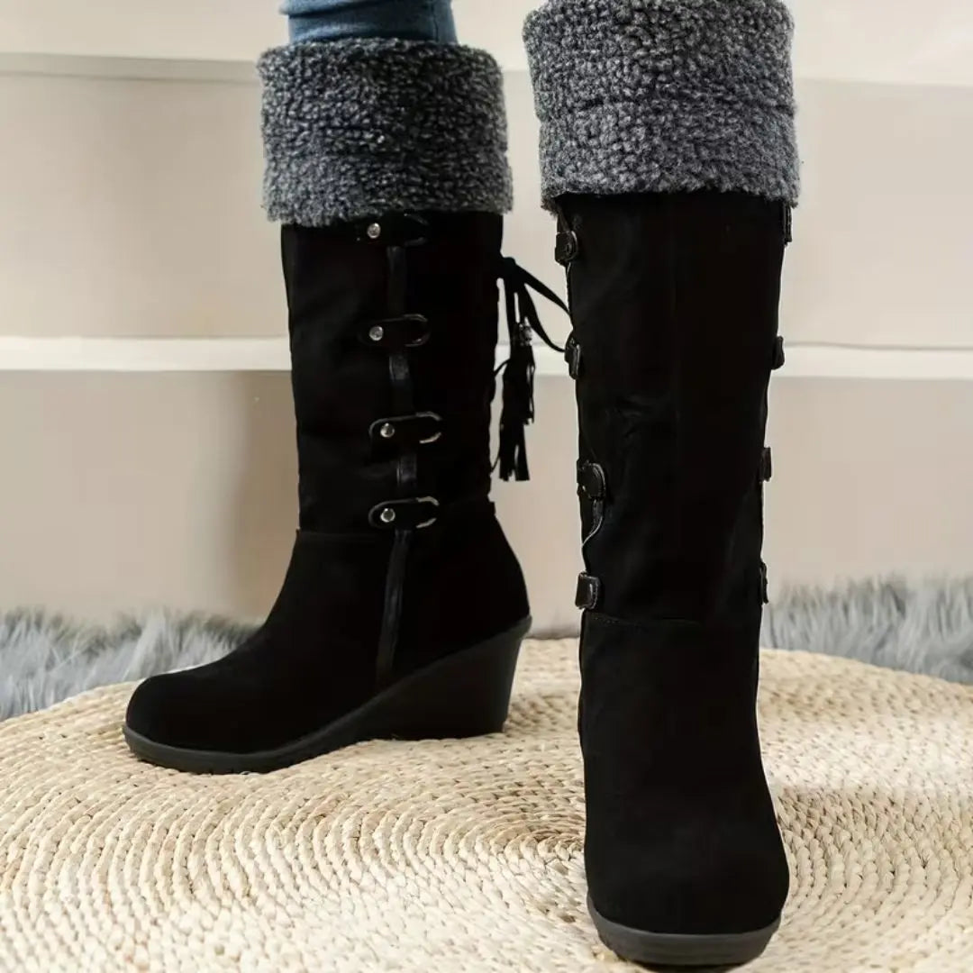 Brambleton Women's Plush Mid-Calf Boots