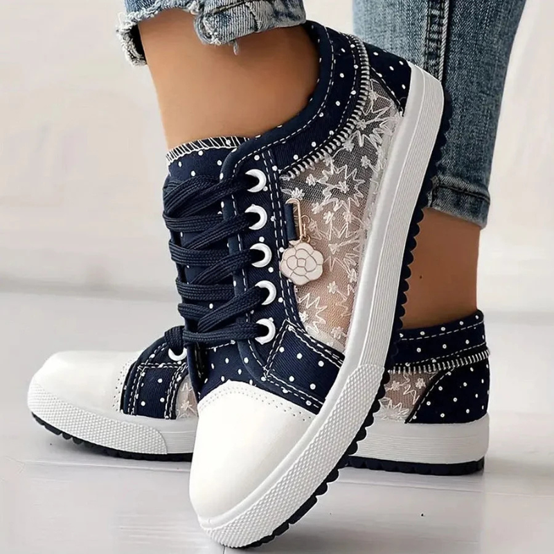 Violet – Women's Arch Support Sneakers with a Deep Heel Cup