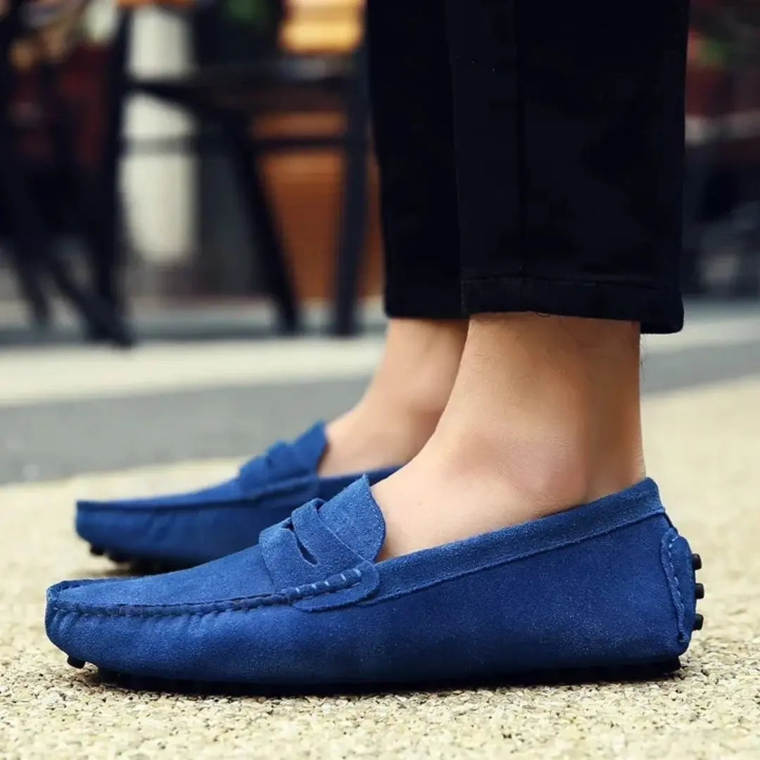 Maverick Men's Suede Loafers