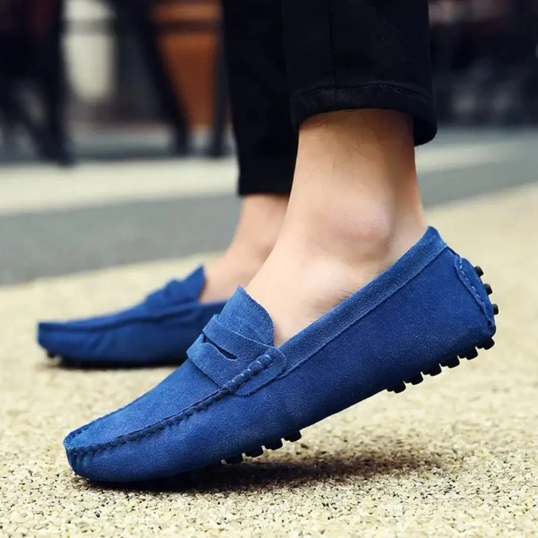Maverick Men's Suede Loafers