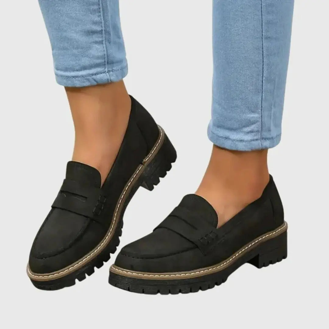 Women's Classic Suede Slip-On Loafers
