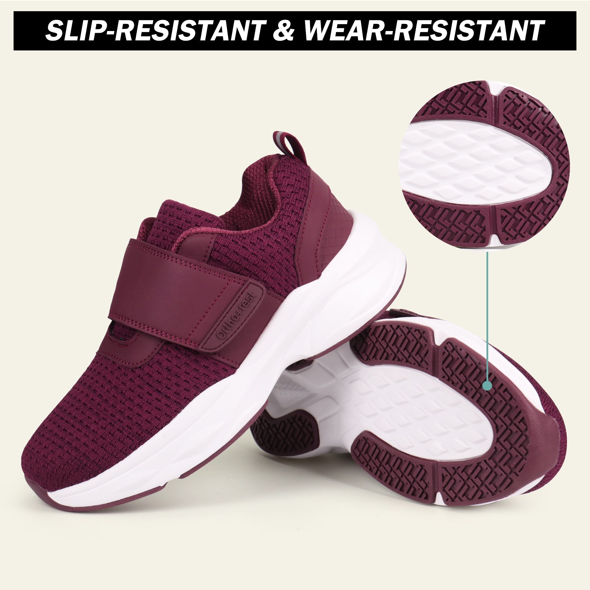 Grey Walking Shoes-Norma