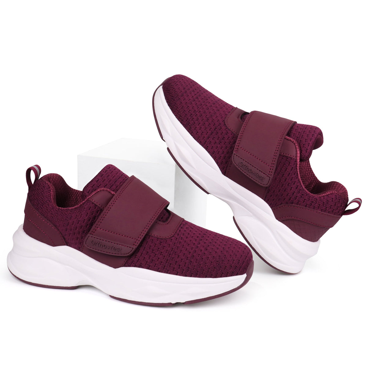 Purple Walking Shoes-Norma