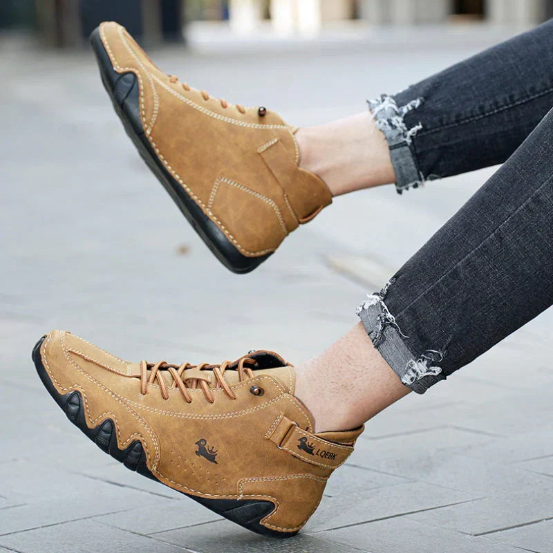 Men's Leather Barefoot Shoes