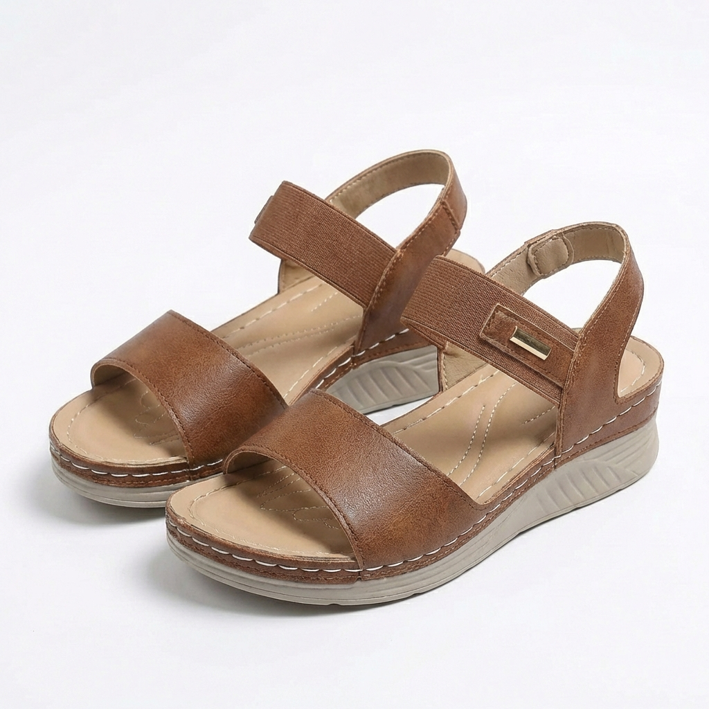 Monique – Women's Wide Toe Box Sandals with an Adjustable Fit
