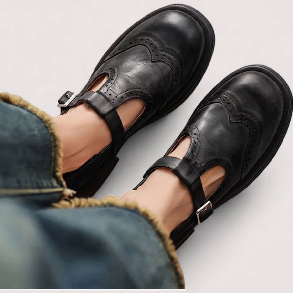 Orthopedic Mary Jane Shoes, Arch Support Comfort Shoes for Walking and Daily Use