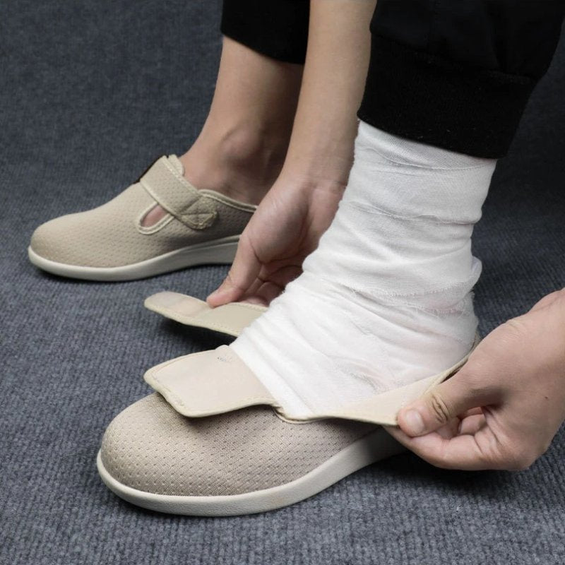 OCW Orthopedic Shoes Women Wide Toe Breathable Air Cushion Slippers Indoor Outdoor