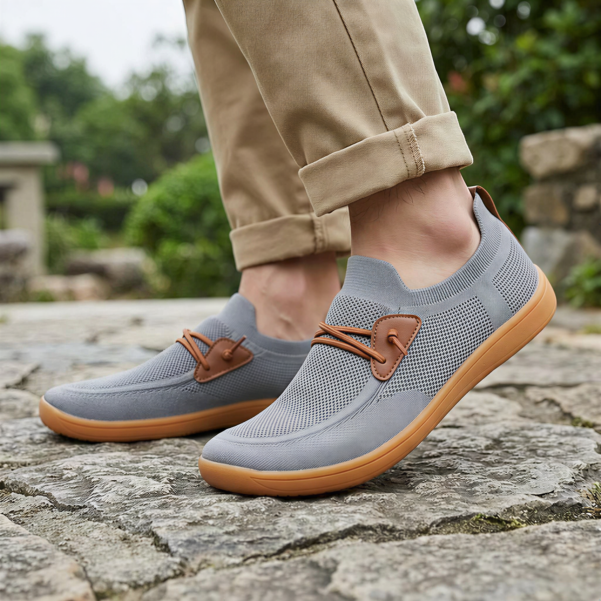 Loafers – Hands-Free & Breathable Knit Barefoot Slip-Ons