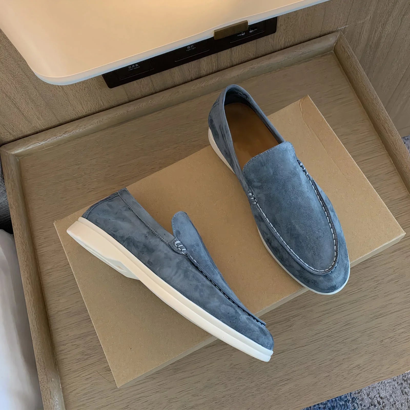 Men's Leather Slip On Loafers