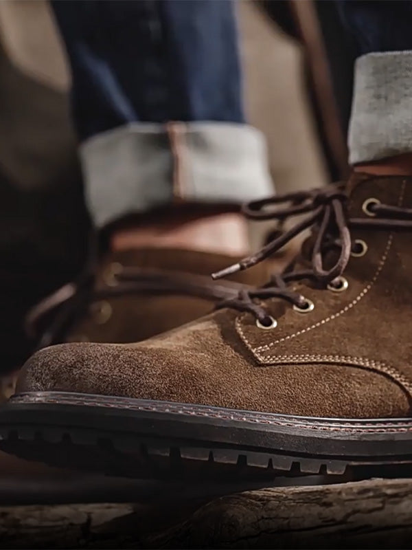 Stuart – Men's Comfort Boots with a Soft Lining