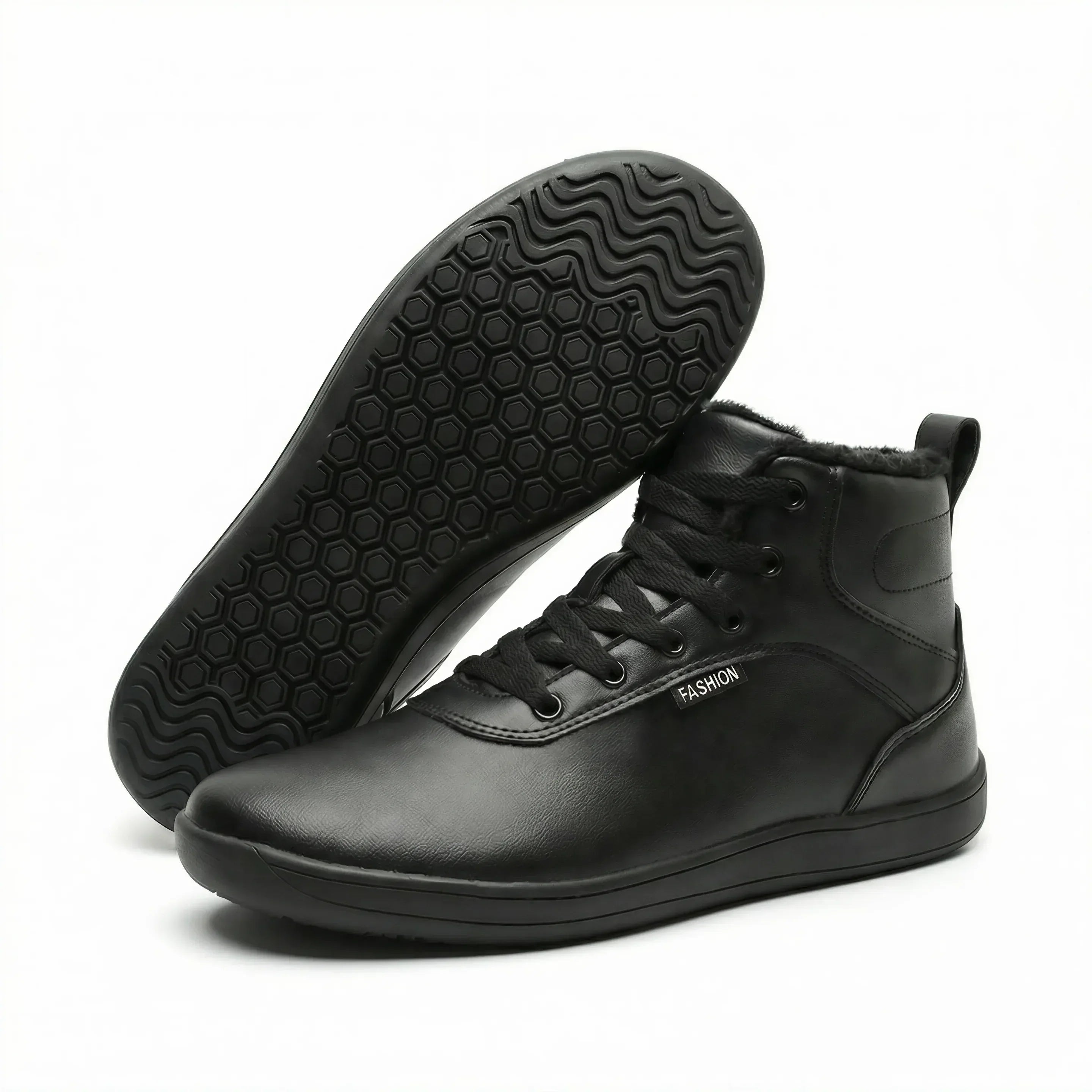Meadow – Breathable Leather & Cushioned Barefoot Sneakers
