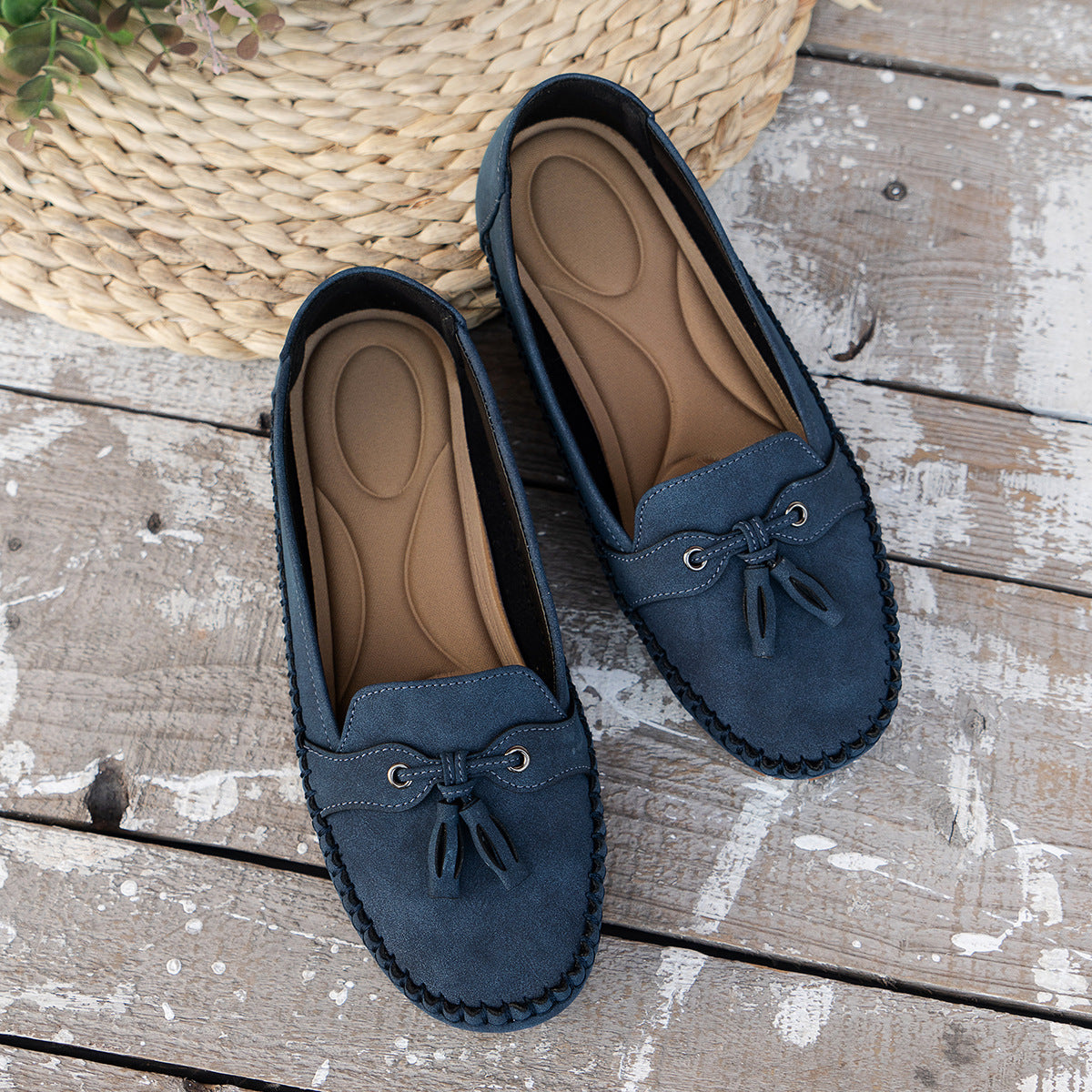 Women's Orthopaedic Extra Wide Suede Loafers