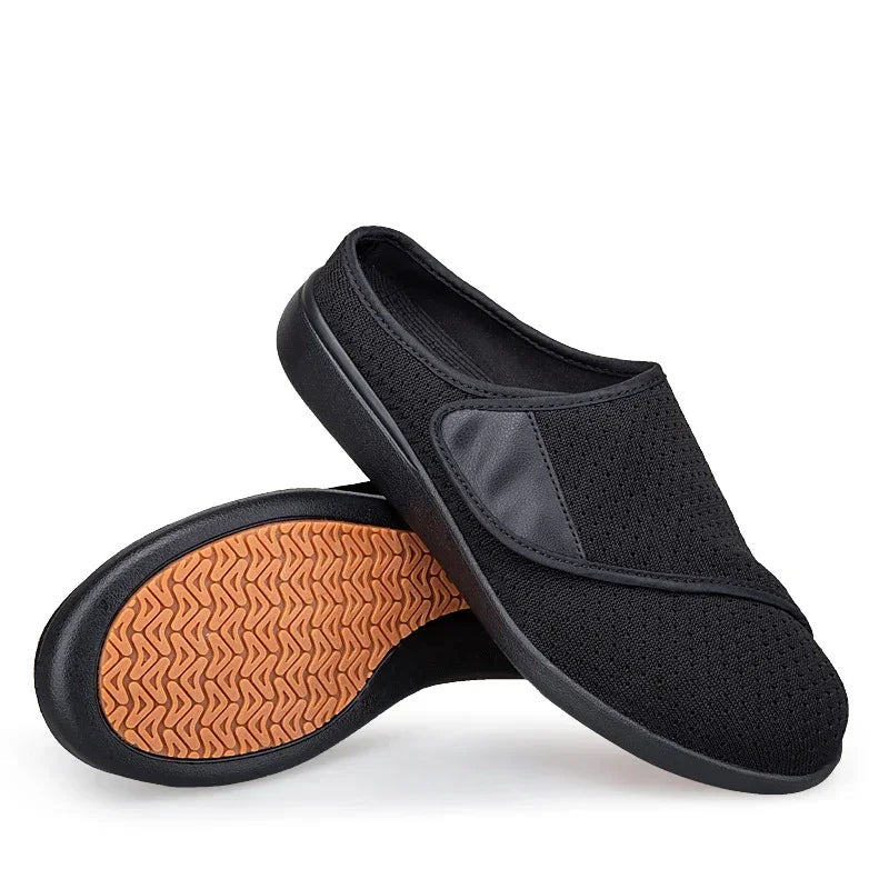 Unisex Wide Fit Slip On Shoes with Breathable Mesh