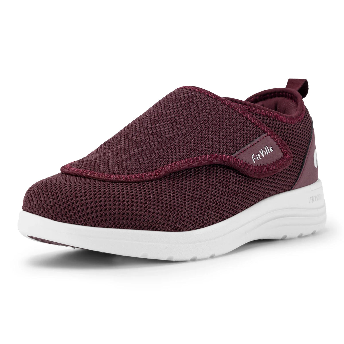 FitVille Women'S Extra Wide Diabetic Orthopedic Adjustable Walking Shoes, Elderly Footwear For Wide Feet, Swollen Feet &