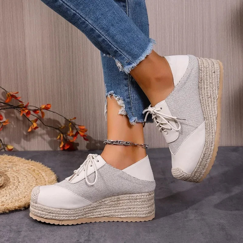 Women's Platform Espadrille Sneakers
