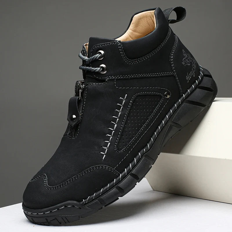 Dave – Men's Comfort Boots with a Soft Lining