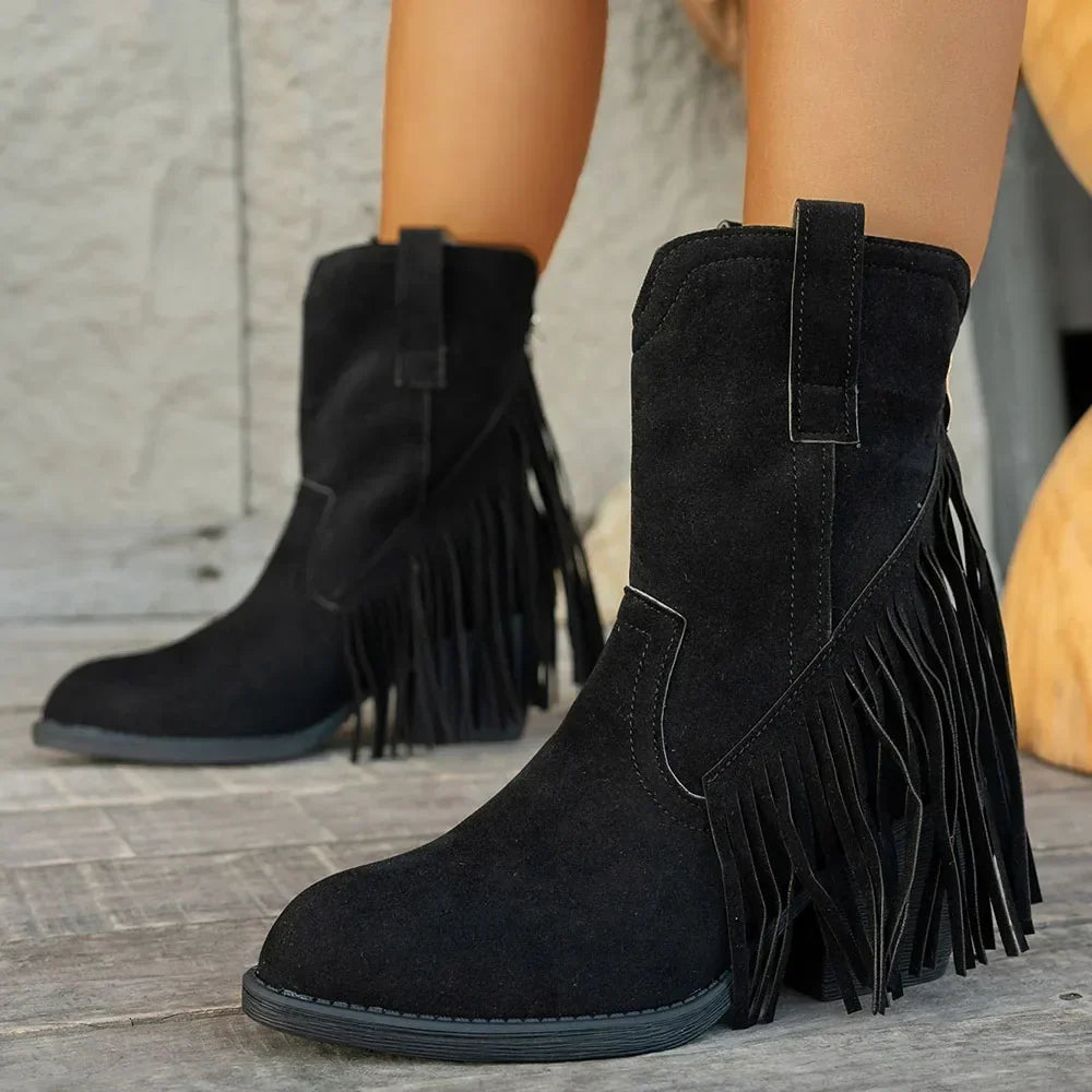 Miller – Unisex Wide Calf Boots with a Stretch Shaft