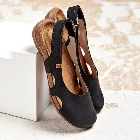 Abrielle | Open Toe Ankle Strap Sandals for Women