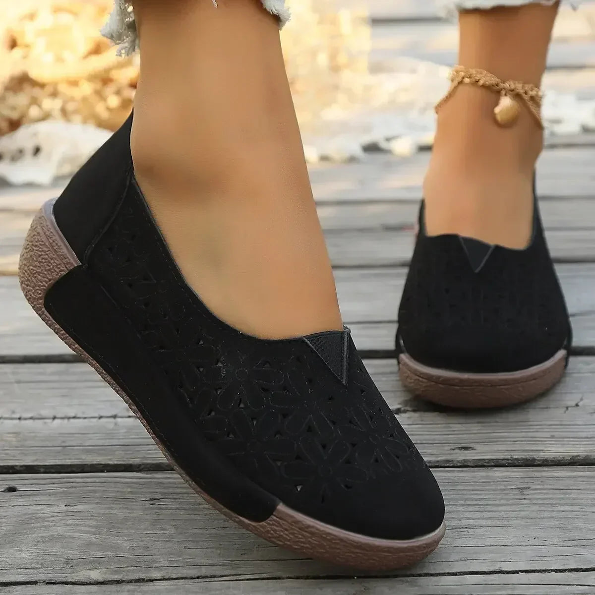 Debra – Women's Slip-On Loafers for Easy On and Off