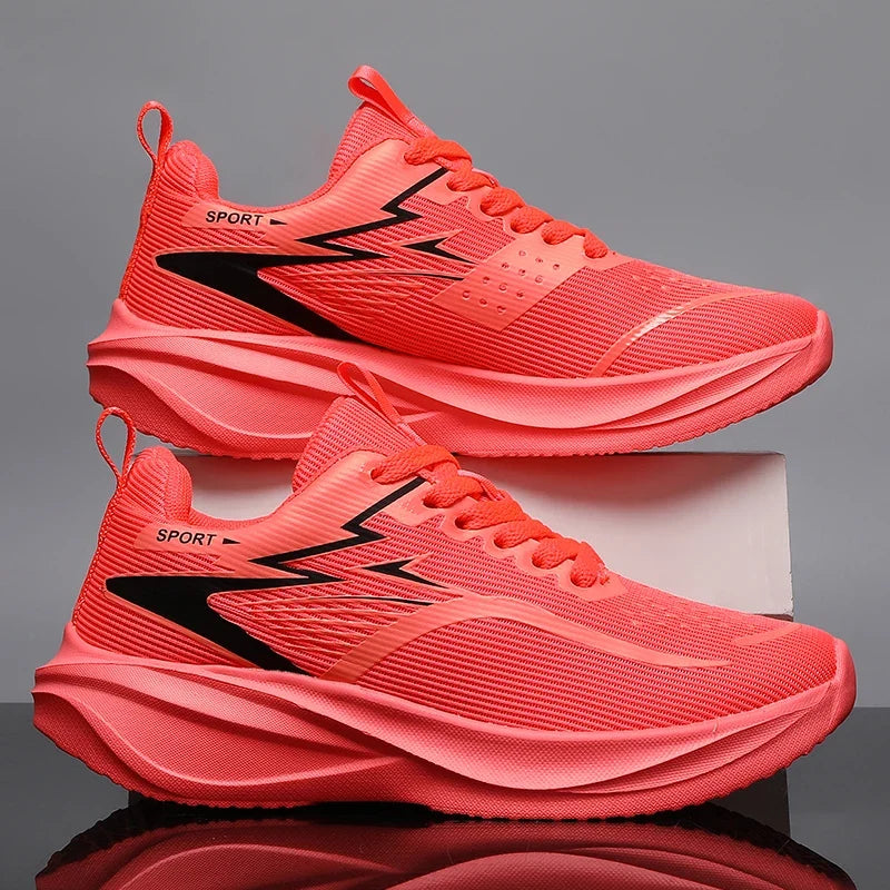 Men's Non-Slip Air Cushion Running Shoes – Breathable Mesh, Lightweight Design