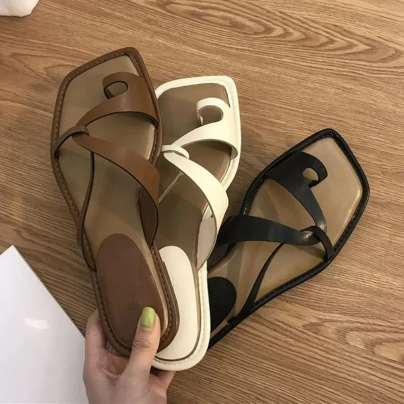 OCW Bunion Women Sandals Comfort Pain Relief Clip Toe Fashion Sandals