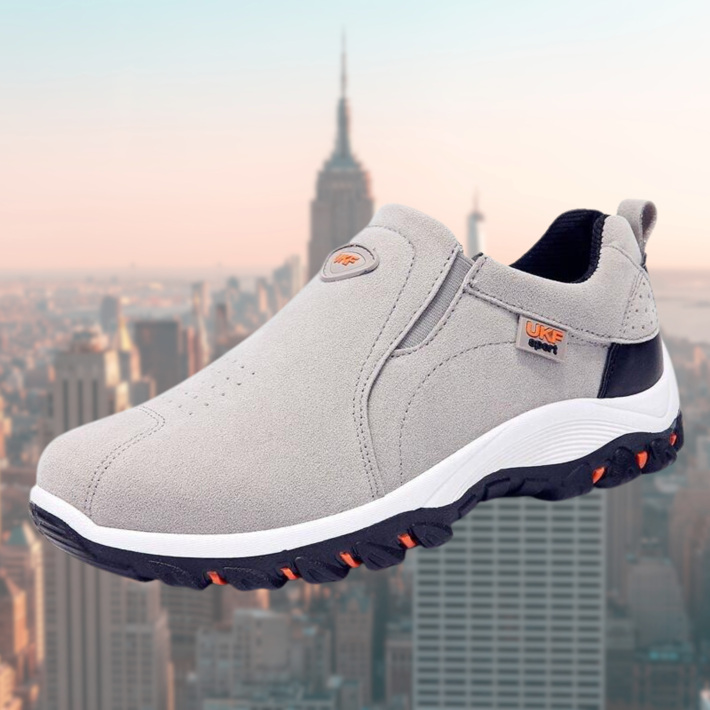 Men's Slip On Shoes Shock Absorbing Lightweight Casual Sneakers
