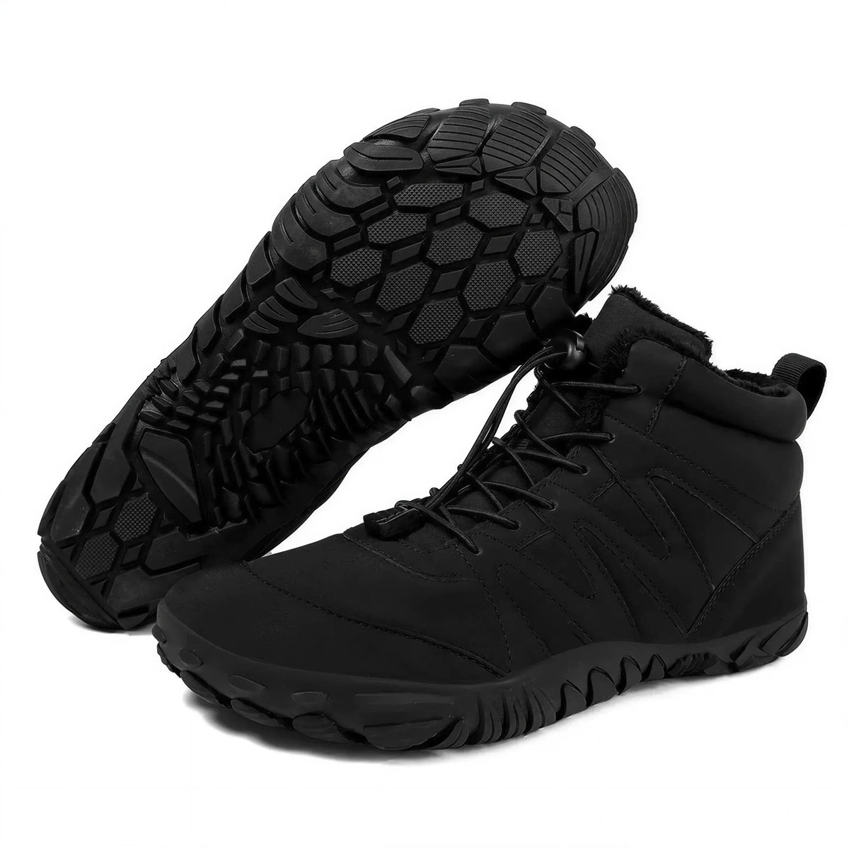 Tundra – Waterproof & Fleece-Lined Barefoot Boots