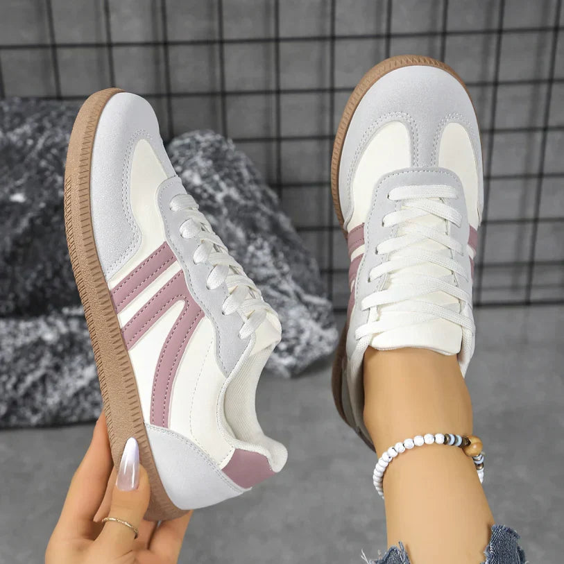 Women's Casual Walking Trainers Breathable Synthetic Low-Top Sneakers