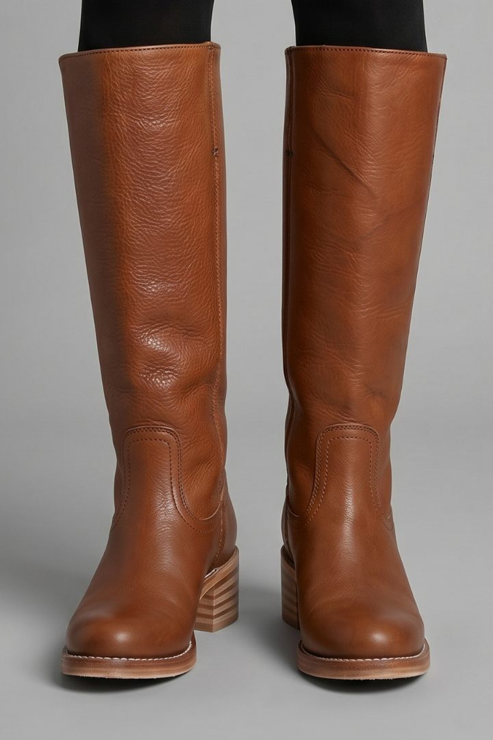 Rena – Women's Wide Calf Boots with a Stretch Shaft