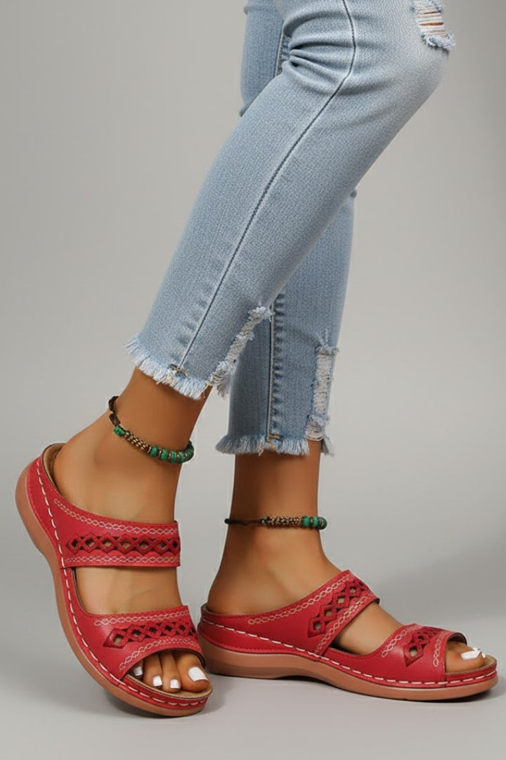 Janice – Women's Wide Toe Box Sandals with an Adjustable Fit