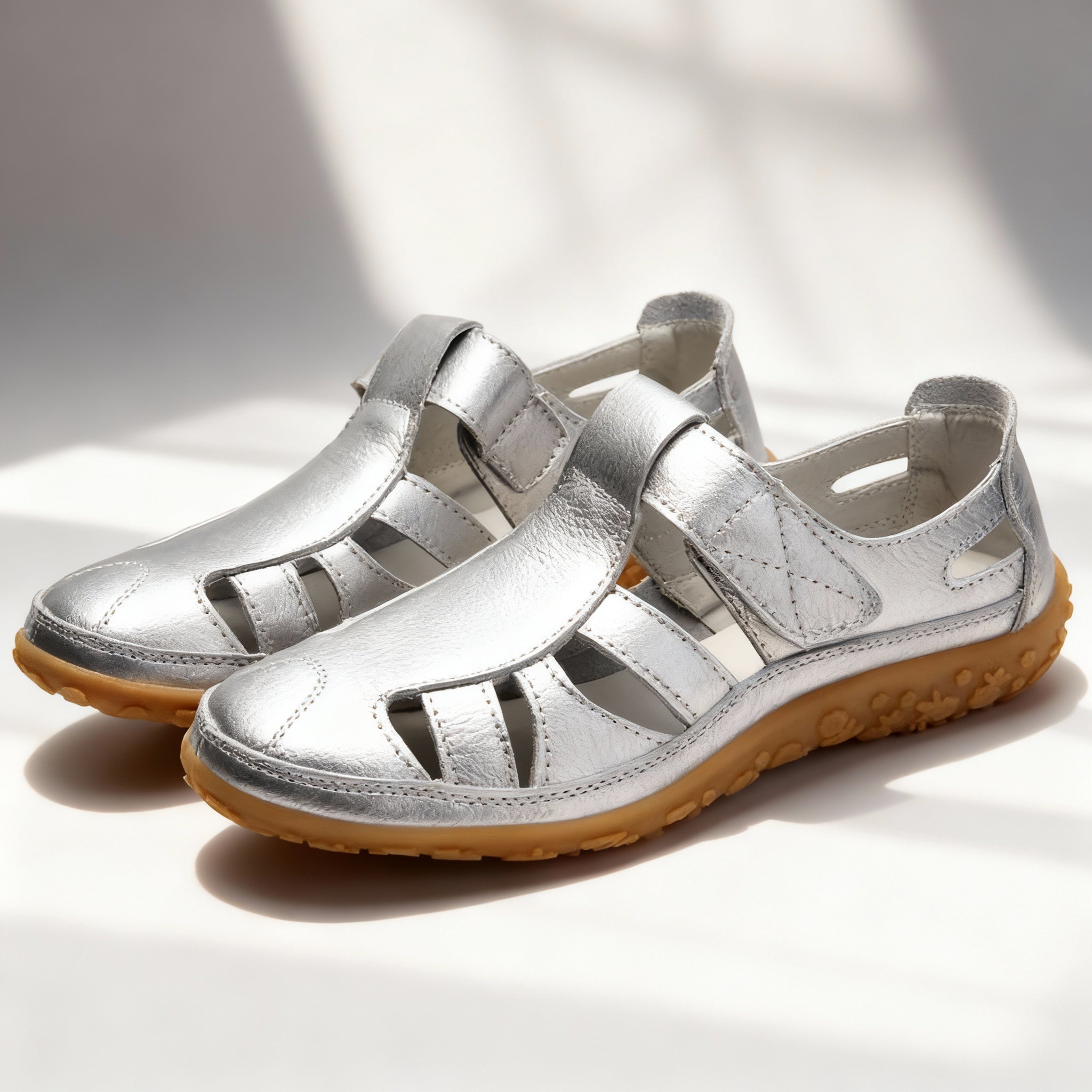 Adeline | Comfort Leather Retro Slip-On Footwear