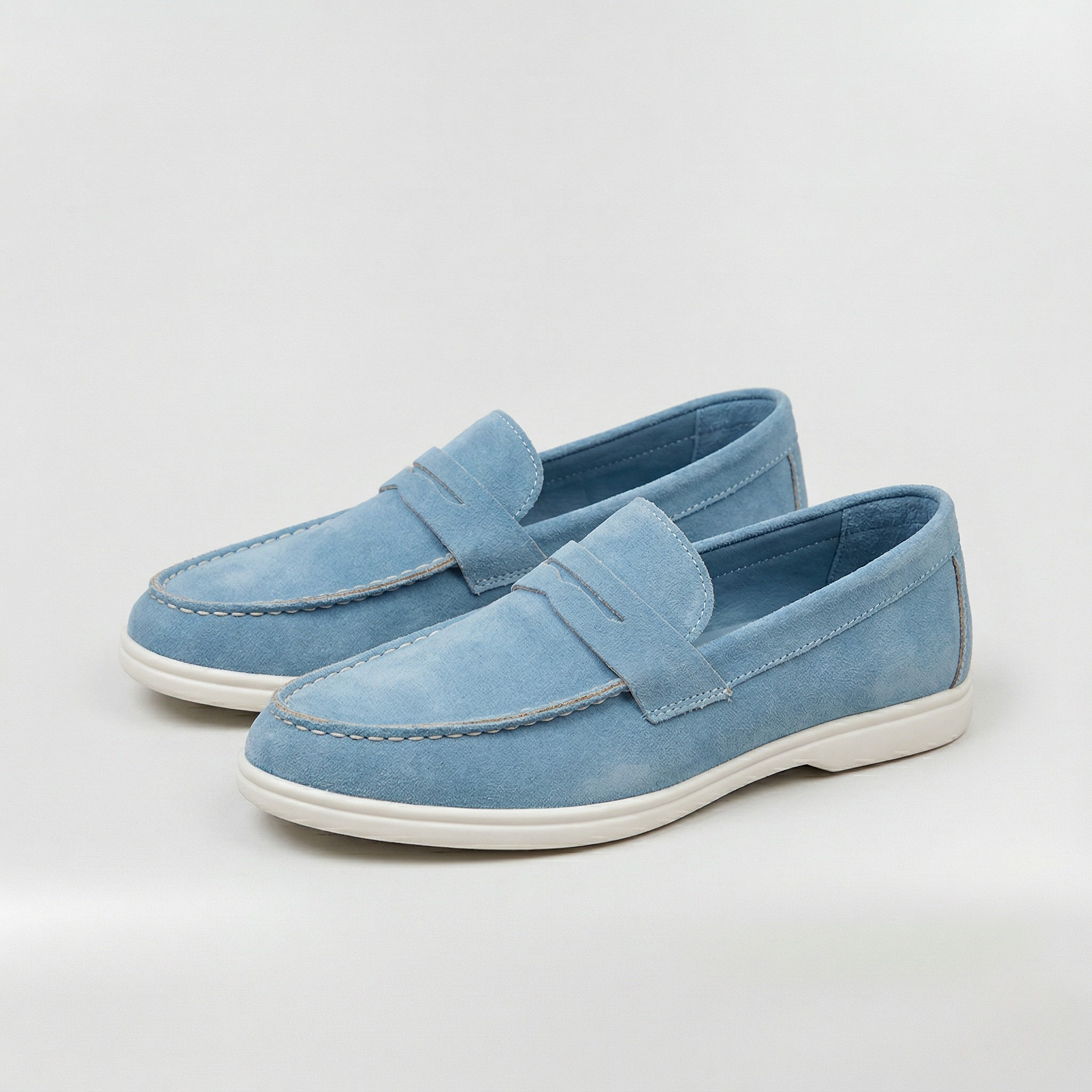 Women's Orthopedic Suede Loafers Slip On Comfort Walking Shoes