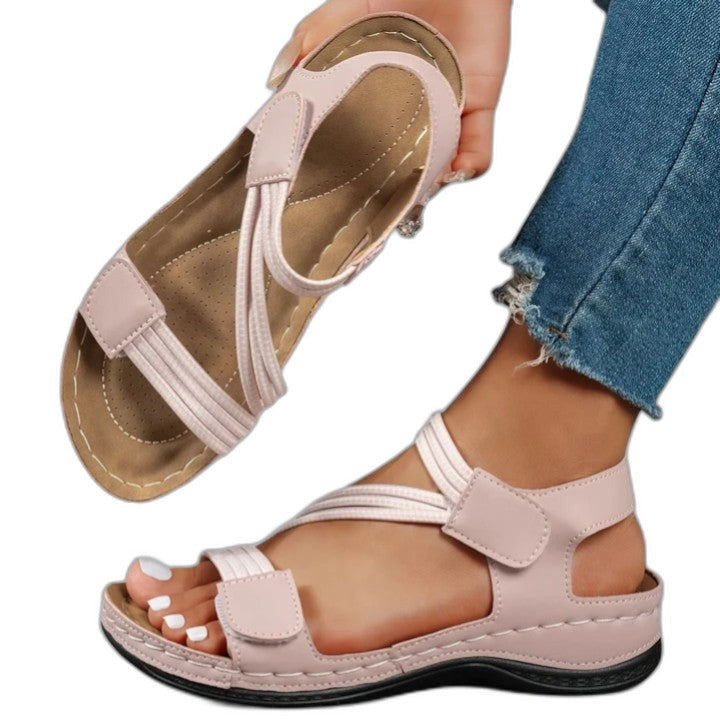 Julie – Women's Wide Toe Box Sandals for All-Day Comfort