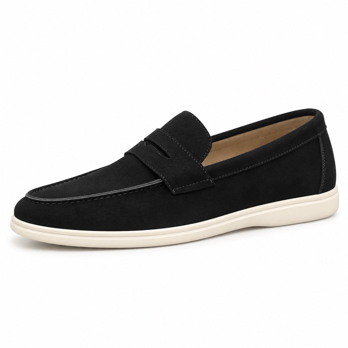 Archie – Men's Slip-On Loafers in Black
