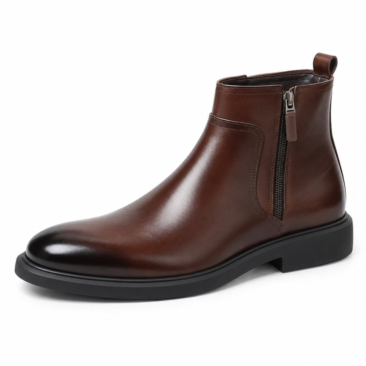 Arnold – Men's Comfort Boots in Dark Brown