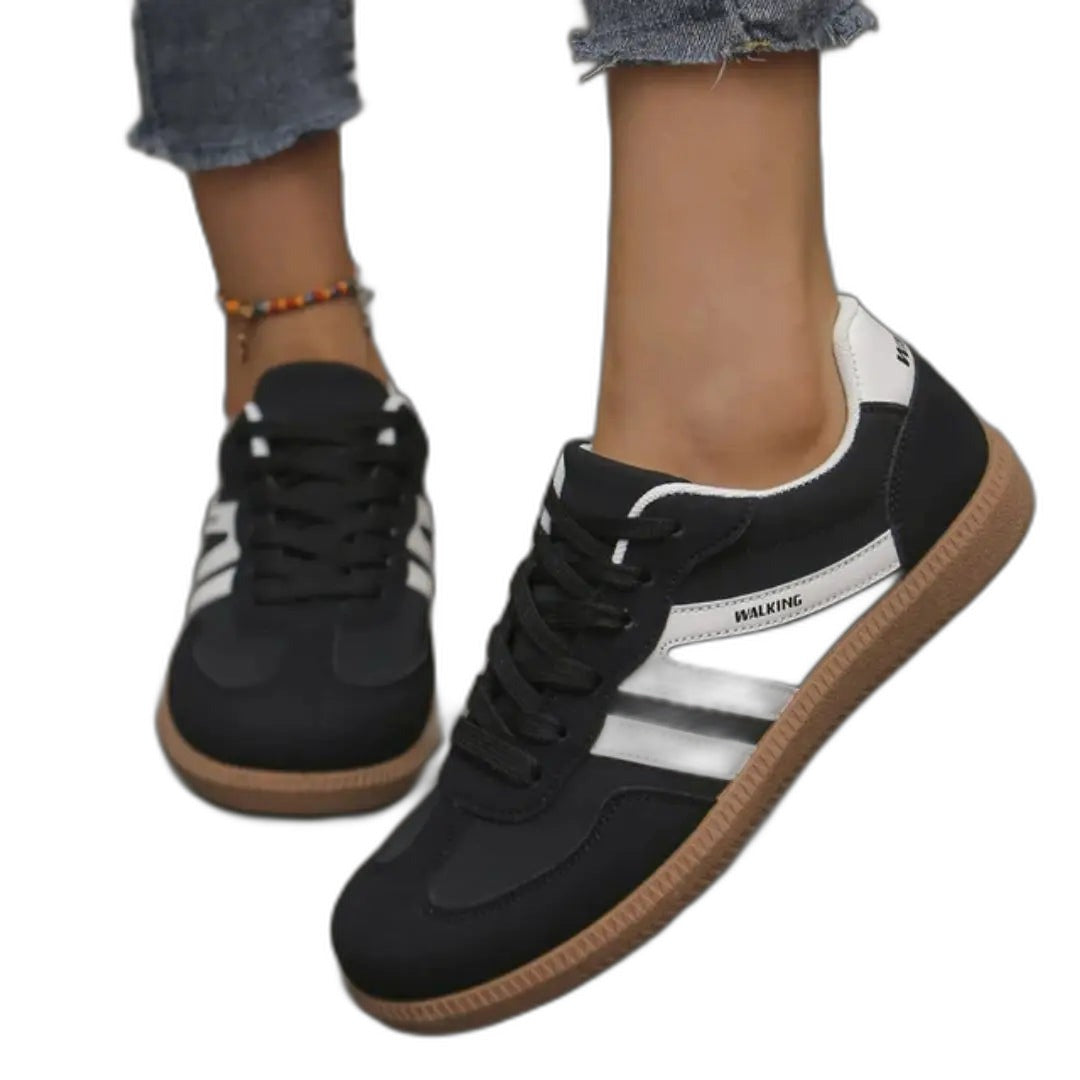 Toni – Zapatillas sin cordones de mujer con ajuste manos libres
