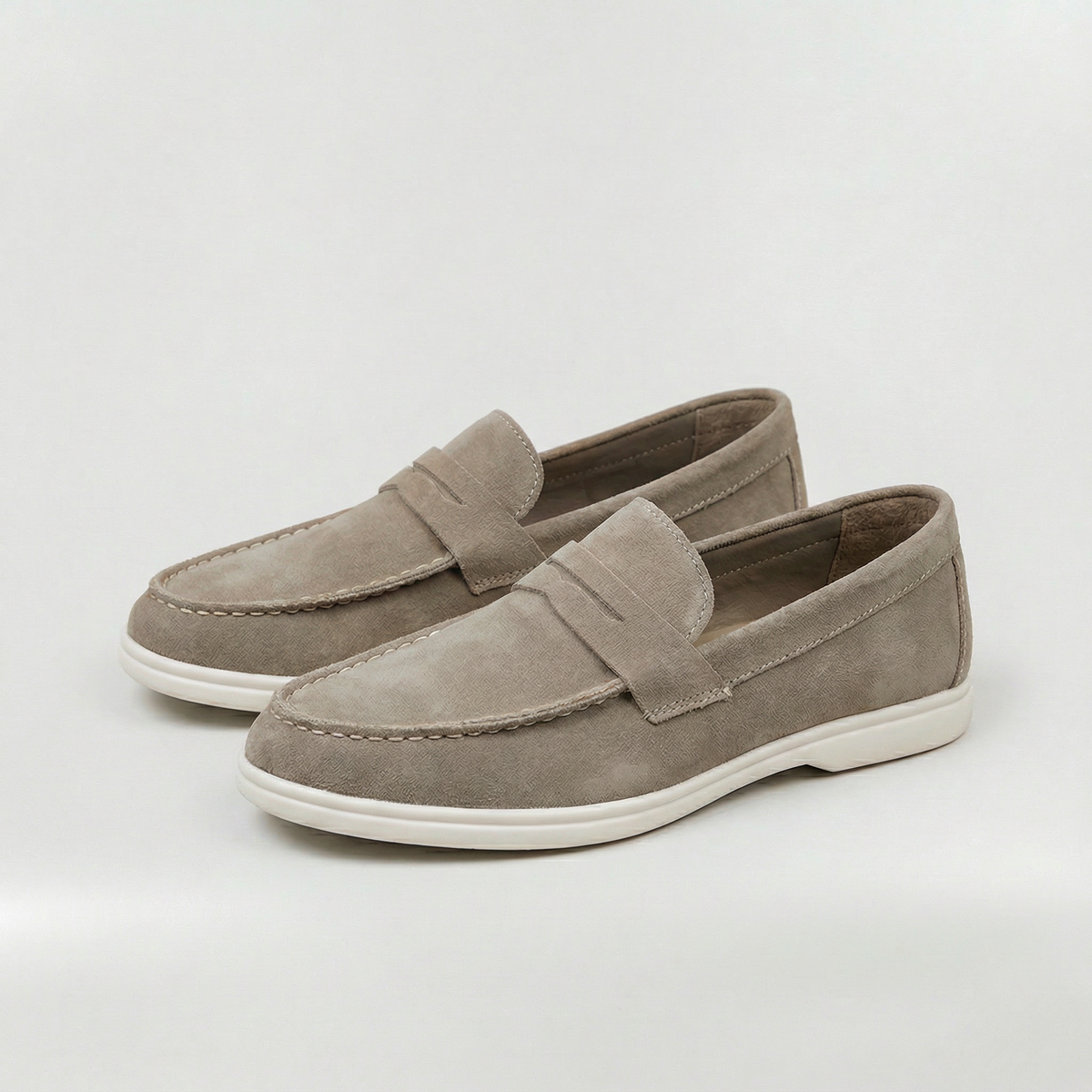 Women's Orthopedic Suede Loafers Slip On Comfort Walking Shoes
