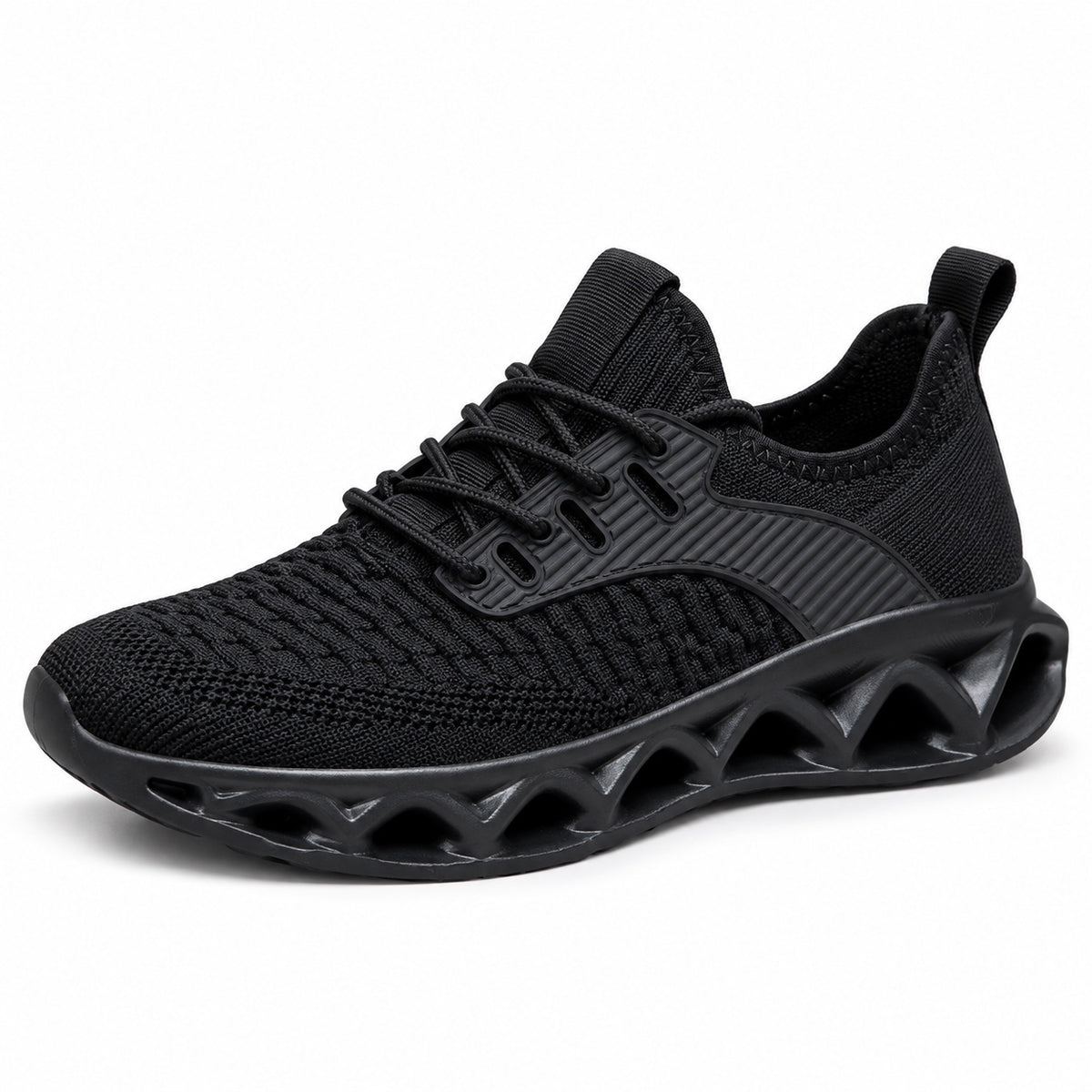 Baker – Unisex Orthopedic Sneakers in Black